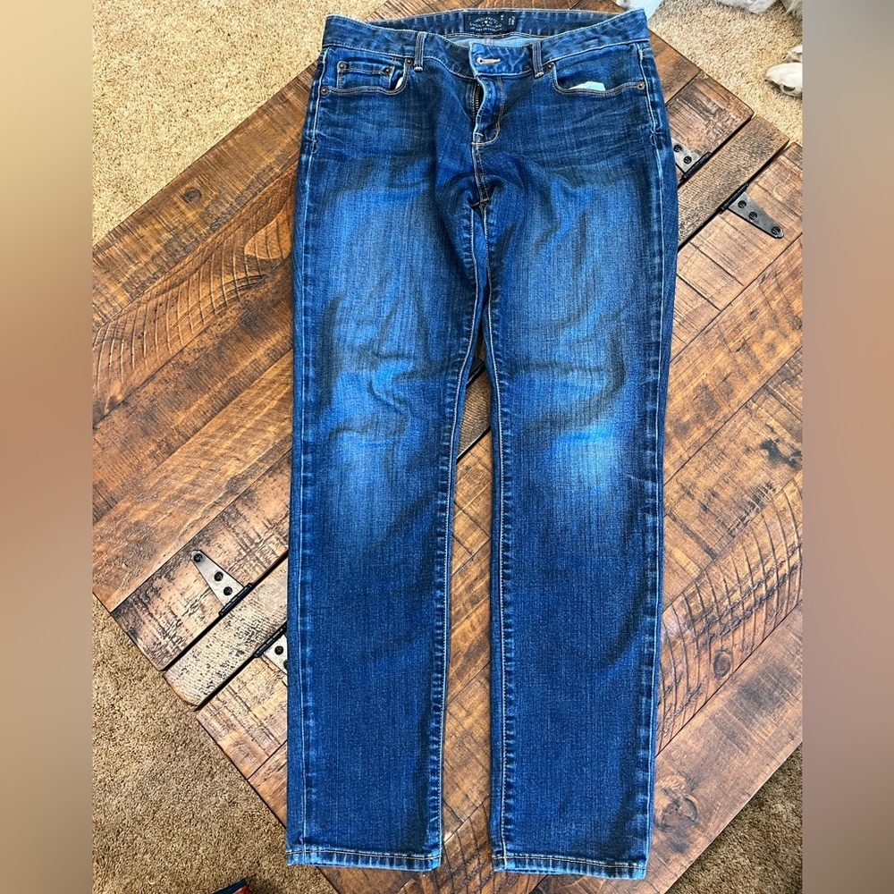 Lucky Brand Blue Straight Jeans Classic Denim